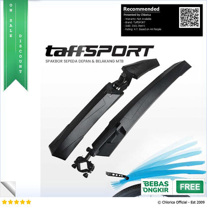 TaffSPORT Spakbor Sepeda Depan dan Belakang MTB Y901