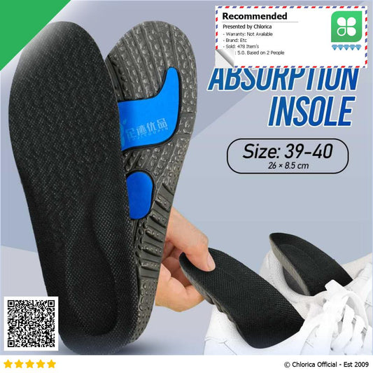 Qsong Dian Insole Sepatu Alas Kaki Orthopedic Shock Absorption XSXD01