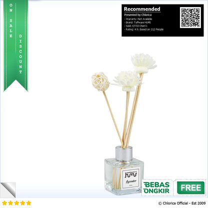 Taffware HUMI Pengharum Ruangan Reed Diffuser 50ml DF 100