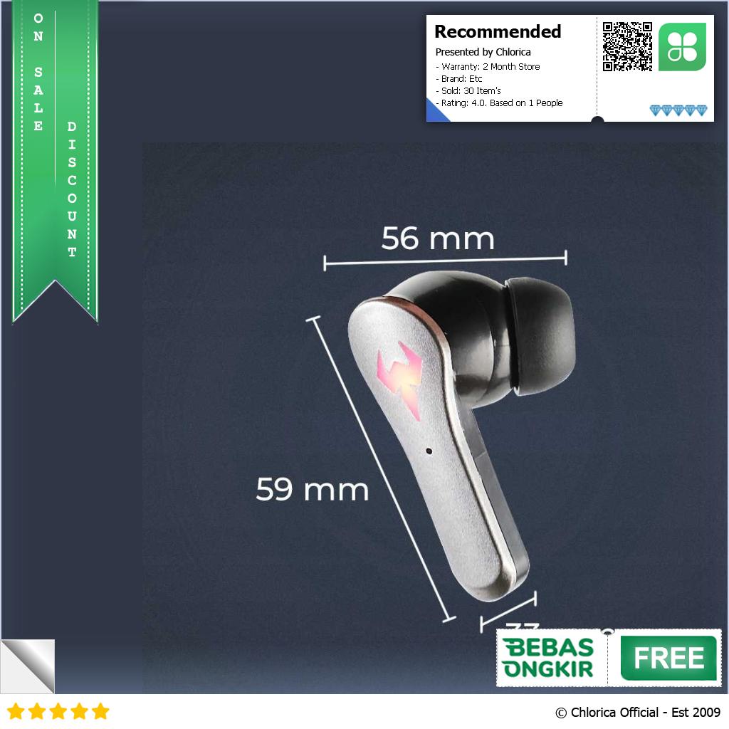 NEOS TWS Earphone Bluetooth 5.3 with Charging Dock N35