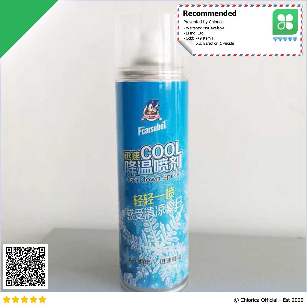 Fcarsebo1 Semprotan Dingin Multifungsi Car Rapid Cooling Spray 350ml FC350