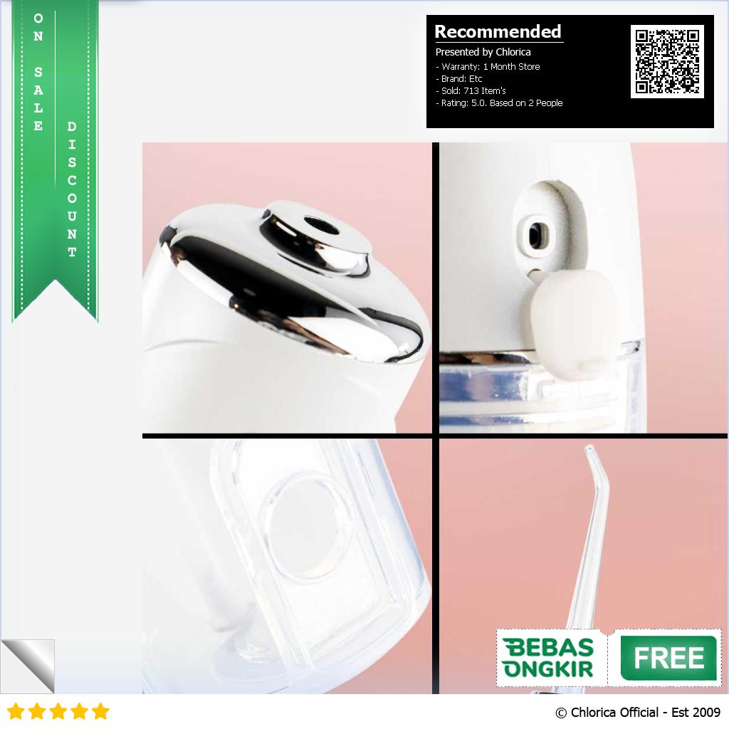 DentalSpa Semprotan Pembersih Gigi Oral Irrigator Smart Tooth Flusher 6668