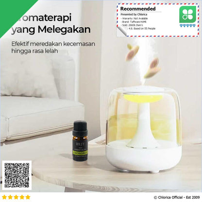 Taffware HUMI RHJY Pure Essential Oils Minyak Aromatherapy 10ml RH 11