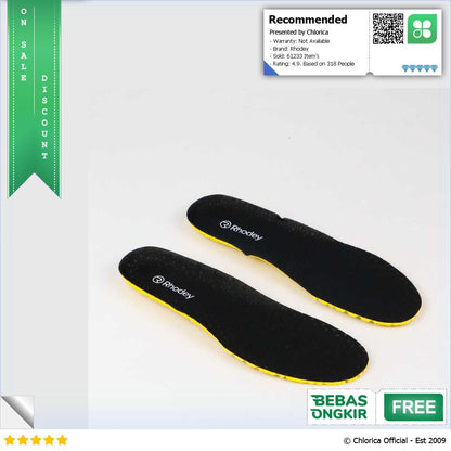 Rhodey Insole Sepatu Alas Kaki Orthopedic Sport Y3Y27