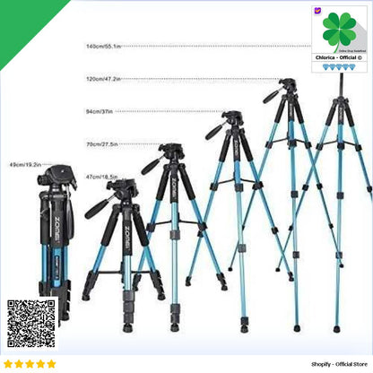 ZOMEI Tripod Kamera Pan Head 360 Panoramic 1.4M Q111