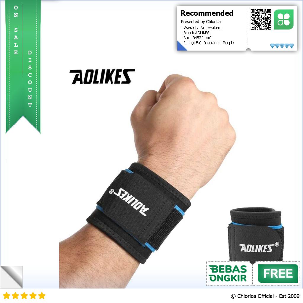 AOLIKES Pelindung Pergelangan Tangan Adjustable Wristband 1 PCS A 7938