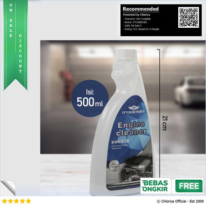 OTOHEROES Pembersih Karat Kerak Mesin Mobil Motor Engine Cleaner 500ml EC50