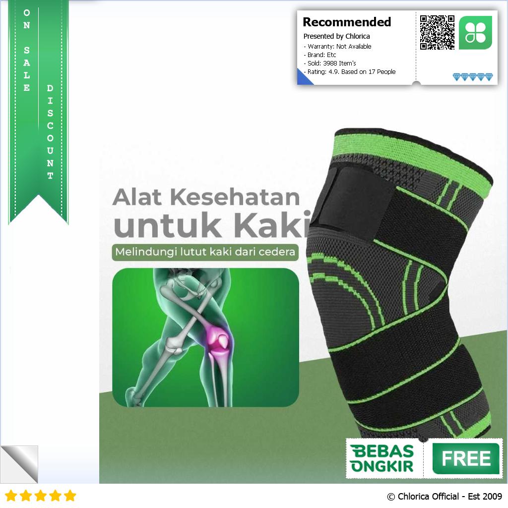 SOSPORT Pelindung Lutut Knee Support Compression Sport Fitness SS7