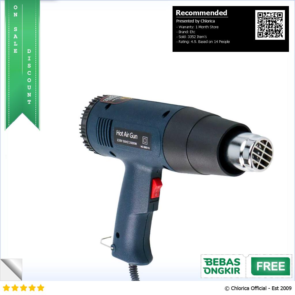 ZHCY Electric Hot Air Gun Dryer Heat Solder 2000W