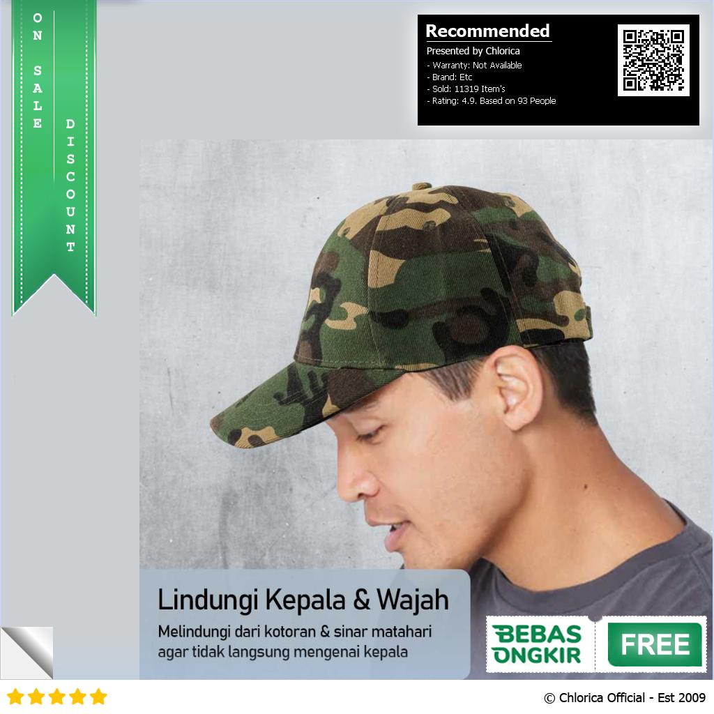 EVRFELAN Topi Baseball Cap Army Camouflage S8R