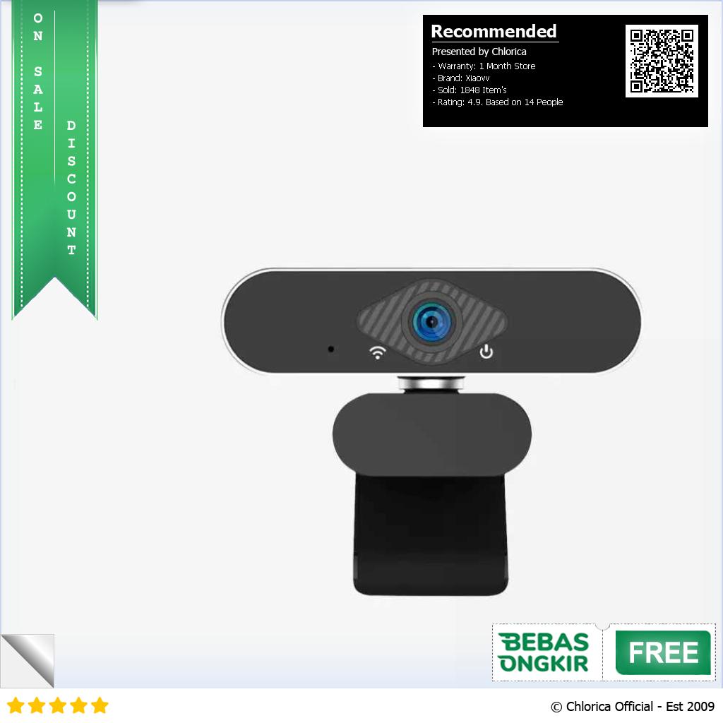 Xiaovv HD Webcam Video Conference 1080p 30fps with Microphone