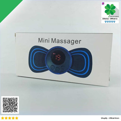 TaffOmicron Alat Pijat Elektrik Tempel EMS Terapi Leher Massager TMS17