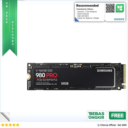 Samsung 980 Pro SSD 7000MB s PCIe 4.0 NVMe M2 MZ V8P2T0