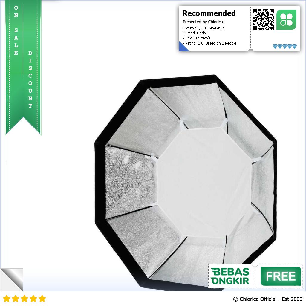 Godox Softbox Reflector Octagonal Honeycomb Grid Bowens Mount 95cm SB FW 95