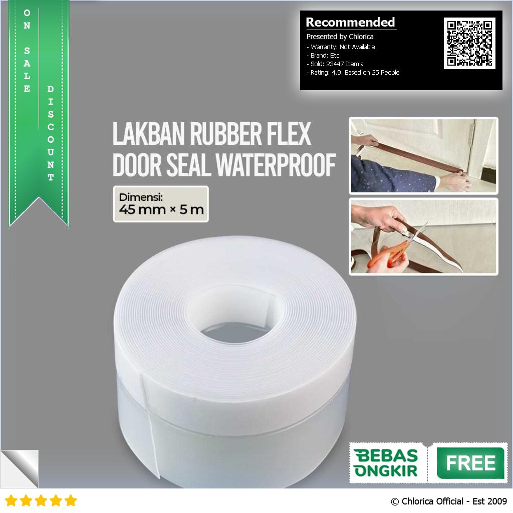 Alloet Lakban Rubber Flex Door Seal Strip Bottom Waterproof TP39