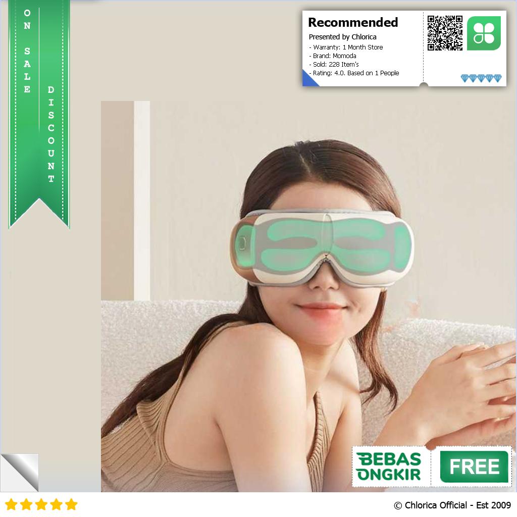 Momoda Alat Pijat Kompres Mata Elektrik Compress Eye Massager SX325