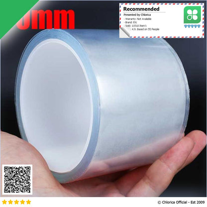 SEAMETAL Stiker Pelindung Mobil Car Scratchproof Protector Tape 3 m C39906