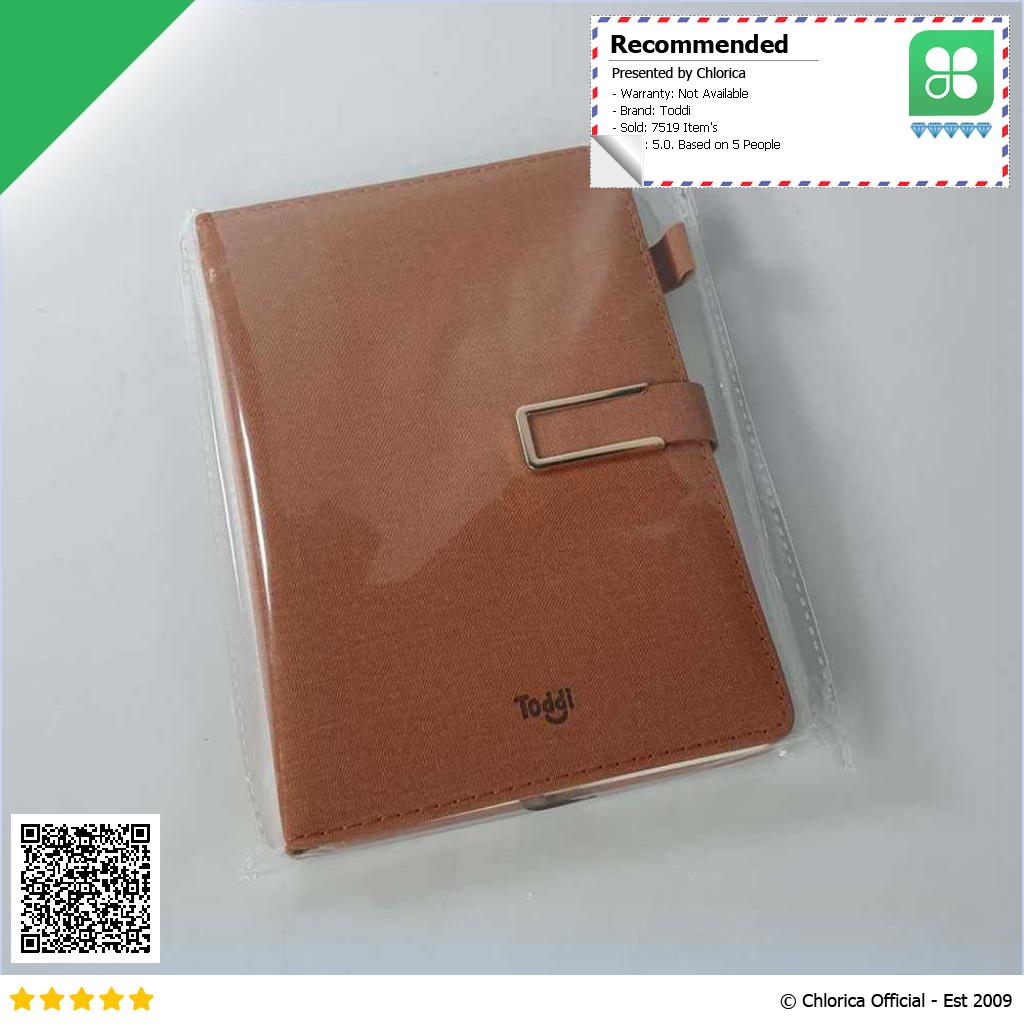 Toddi Notebook Buku Jurnal Catatan Diary Cover Kulit A5 JSK25