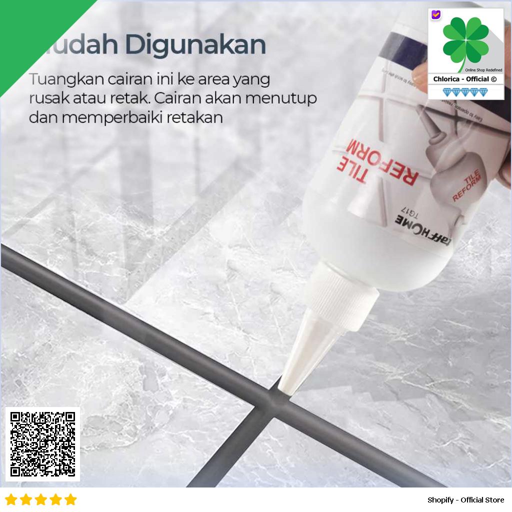 TaffHOME Cairan Pengisi Celah Ubin Tile Gap Sealer 280ml TG17