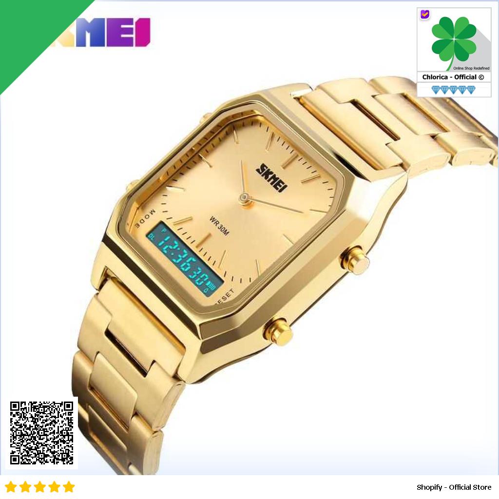 SKMEI Jam Tangan Premium Digital Analog Pria Anti Air 30M 1220