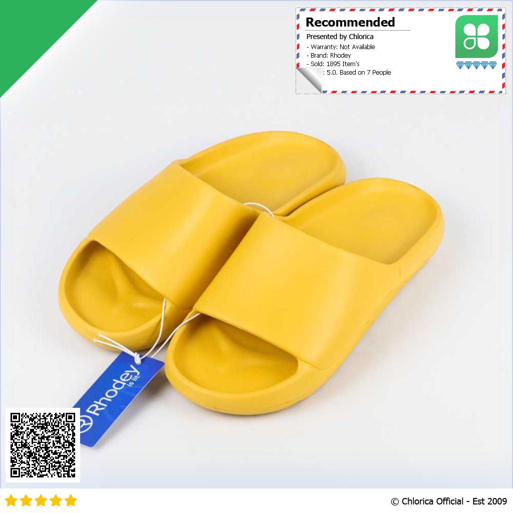 Rhodey Breath Sandal Rumah Anti Slip Slipper EVA Soft Unisex