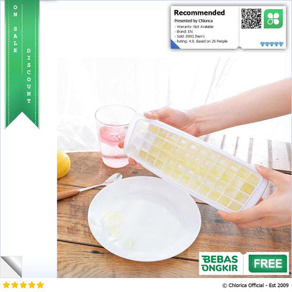 SSGP Cetakan Es Batu Kotak Ice Cube Square Tray Mold Model Grid DY0972