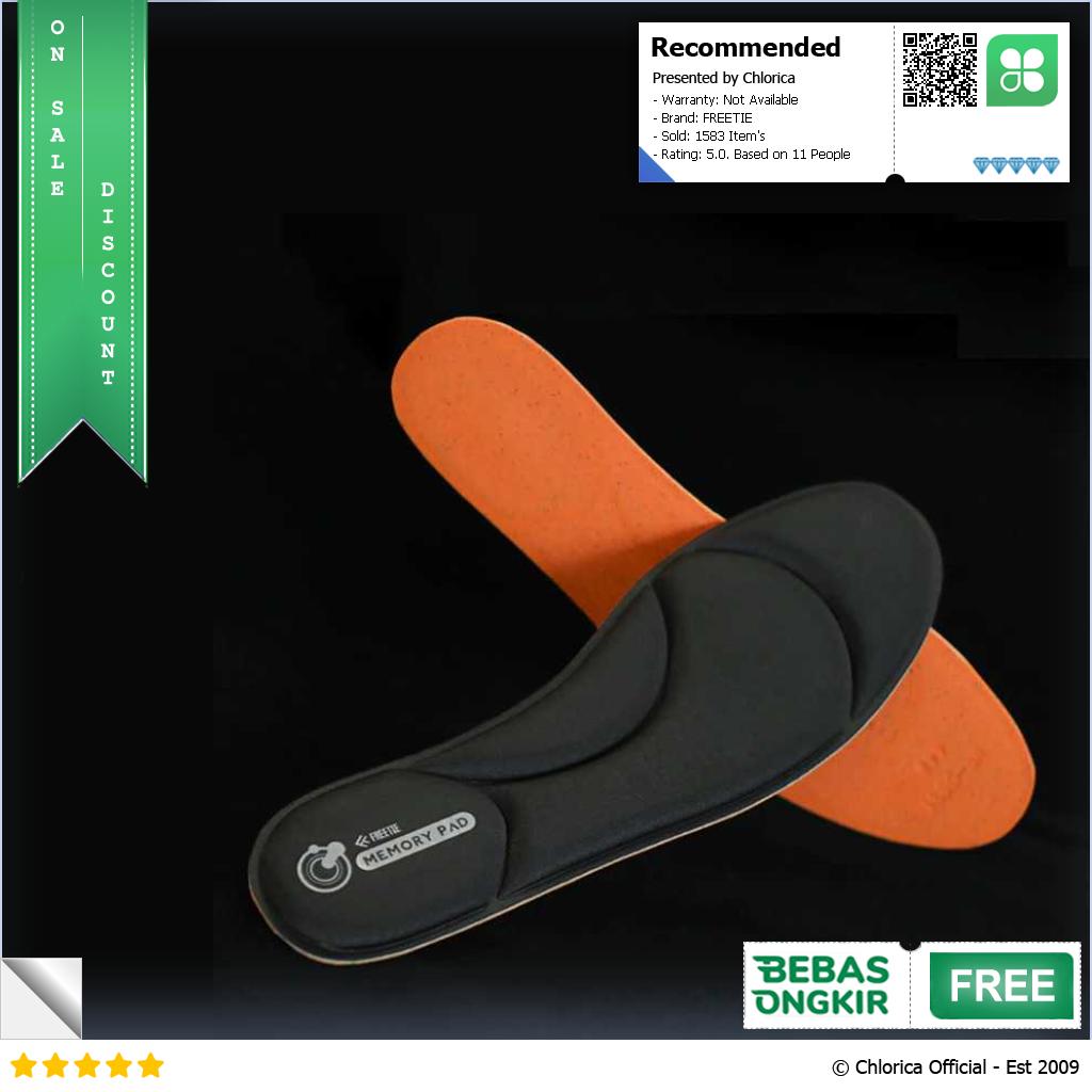 FREETIE Insole Sepatu Alas Kaki Orthopedic Breatheable Anti Bacteria