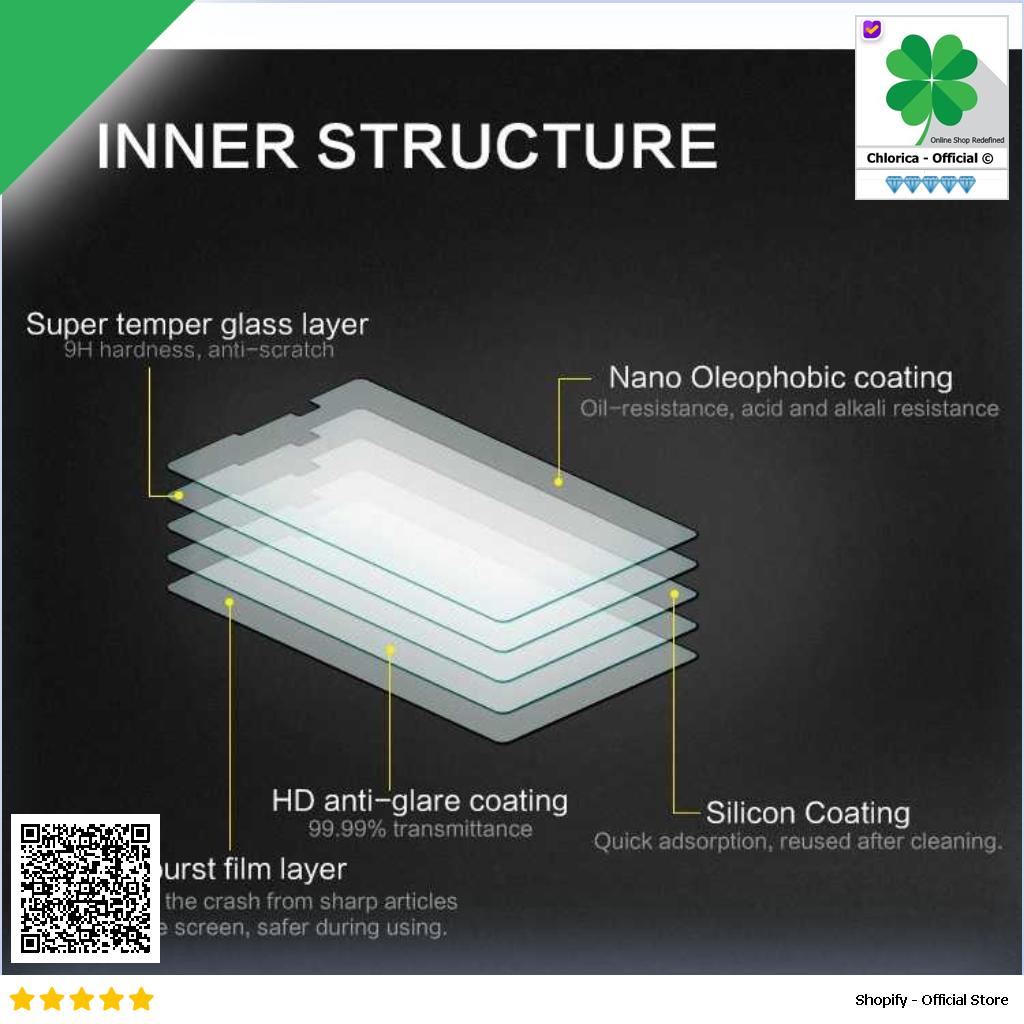 Zilla 2.5D Tempered Glass Curved Edge 9H 0.26mm for Oppo N1 Mini N5117