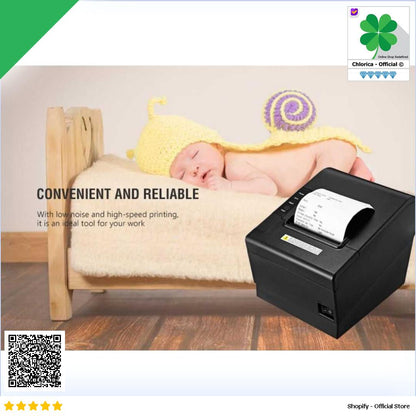 GOOJPRT Printer Bluetooth Thermal Printer POS USB RJ11 80 mm JP80H UWB