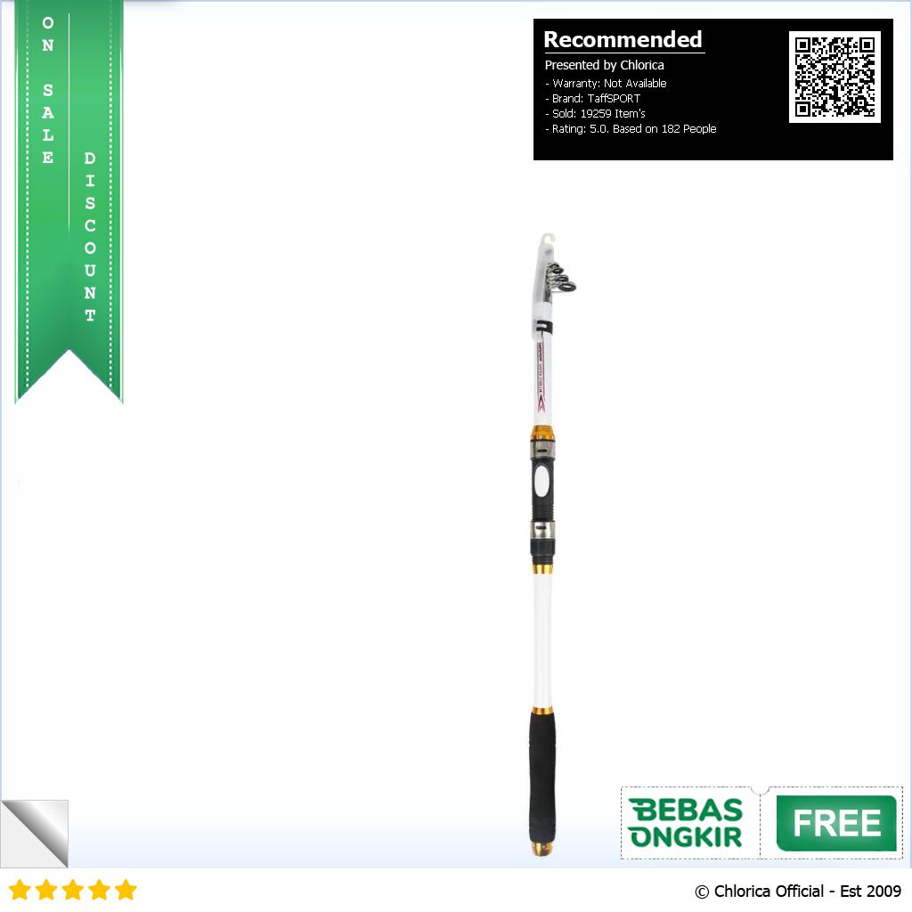 TaffSPORT GHOTDA Joran Pancing Antena Portable Carbon Fiber CF3000