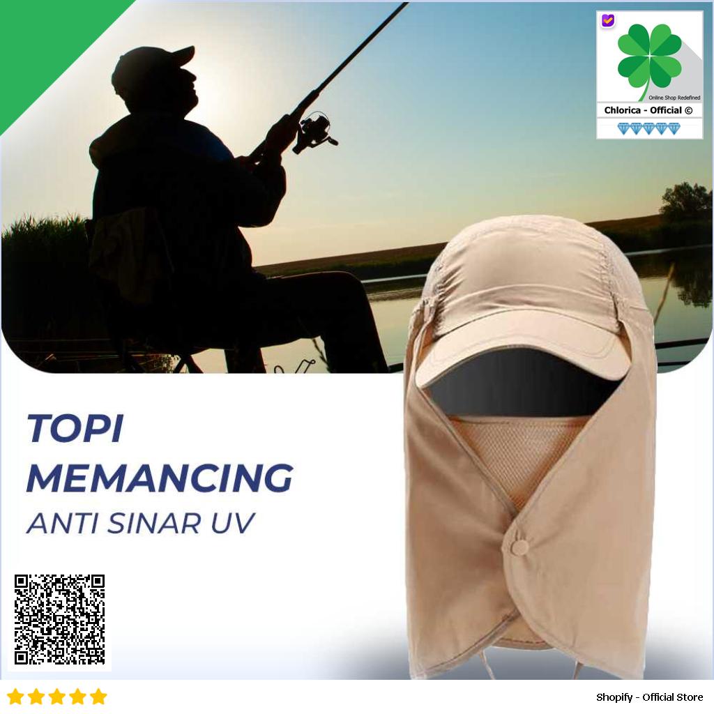 Rhodey Topi Pancing Anti Panas UV Fishing Hat Style Jepang MH011