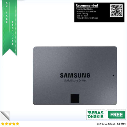 Samsung SSD 870 QVO 560MB s SATA III 2.5 Inch MZ 77Q0BW