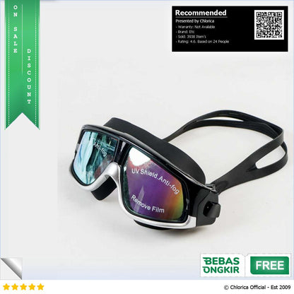 JOUYOU Kacamata Renang Diving Snorkling Anti Fog UV Protection E0735