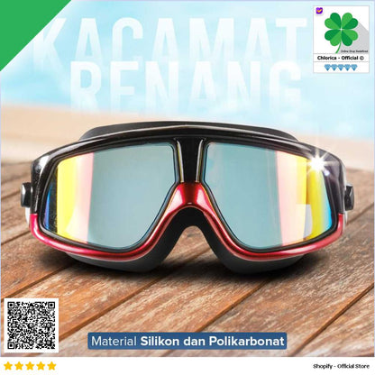 JOUYOU Kacamata Renang Diving Snorkling Anti Fog UV Protection E0735