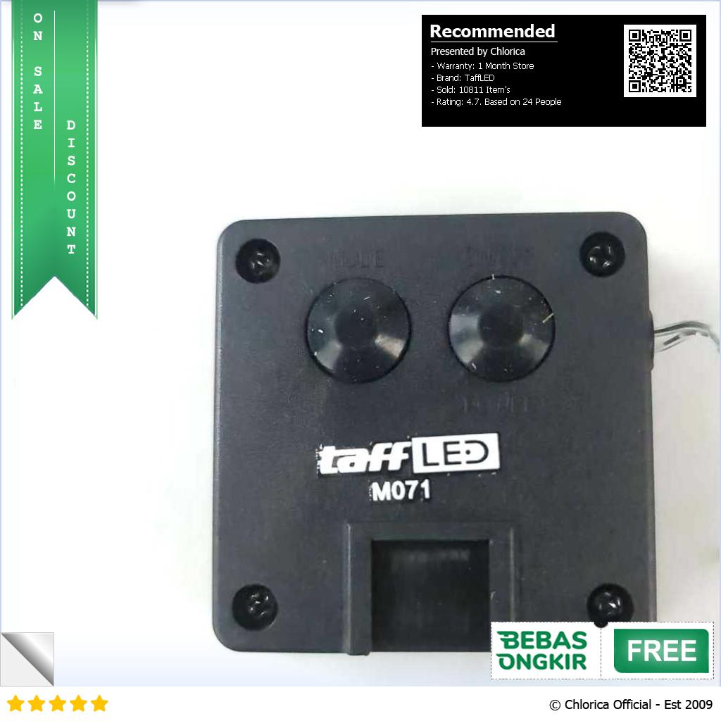 TaffLED Lampu Hias String Lights Waterproof 100 LED with Solar Panel M071