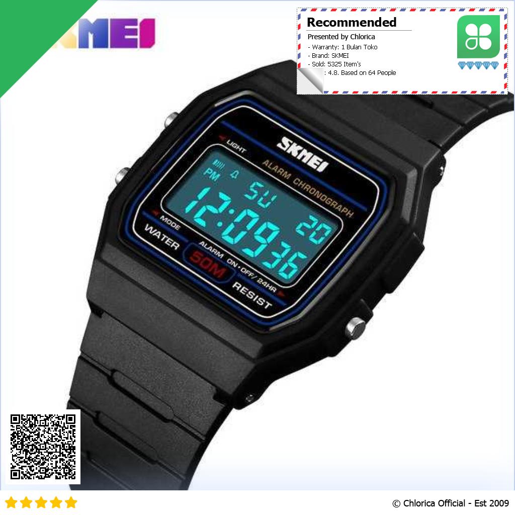 SKMEI Jam Tangan Digital Elegant Pria 1412