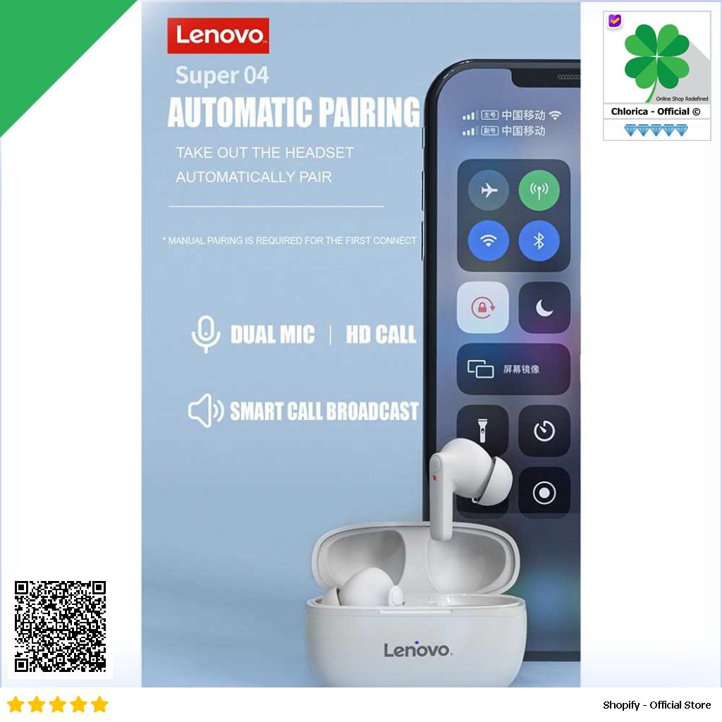 Lenovo TWS Earphone Wireless Bluetooth 5.0 with Charging Dock HT05