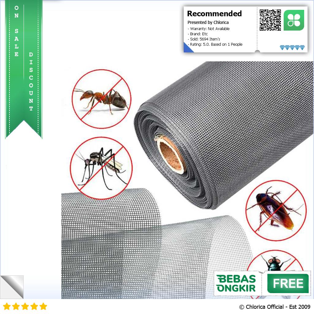 AWECOZEZQ Kasa Nyamuk Jaring Jendela Ventilasi Mosquito Net PP Nano AW15