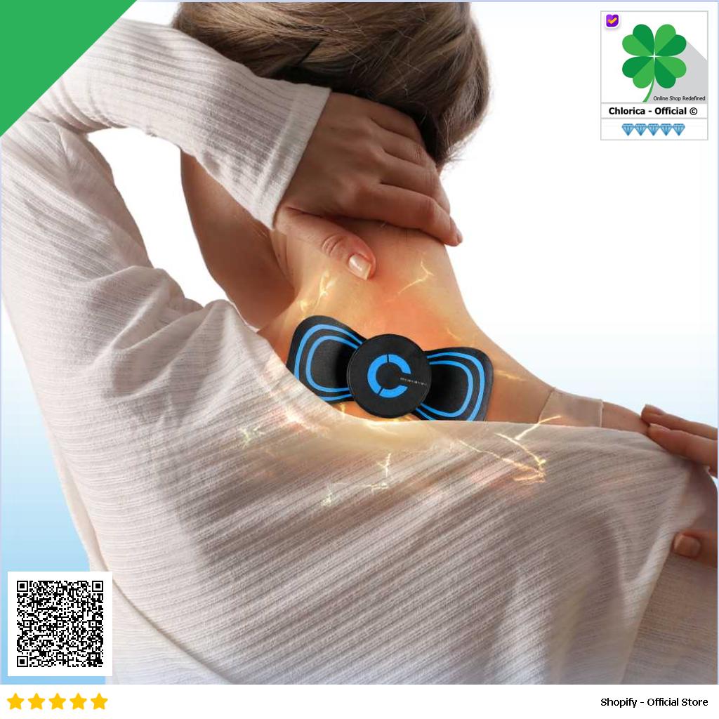 YOVIP Alat Pijat Portable EMS Leher Neck Cervical Massager Stimulator HQ 185