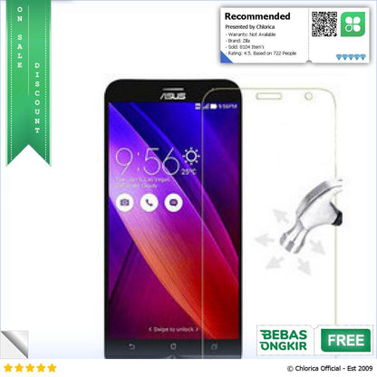 Zilla 2.5D Tempered Glass Curved Edge 9H for ASUS