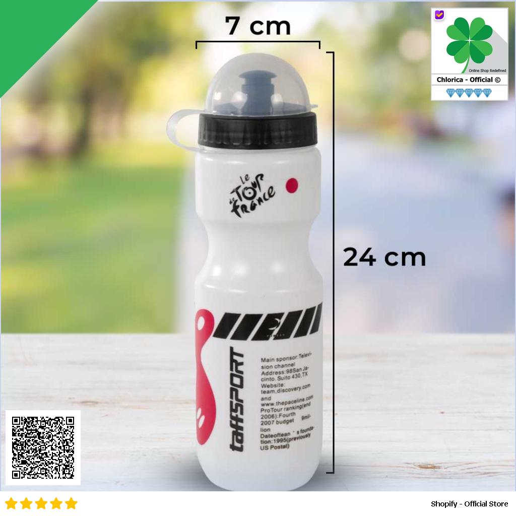 TaffSPORT Discovery Botol Minum Sepeda Olahraga with Dust Cover 650ml 3026