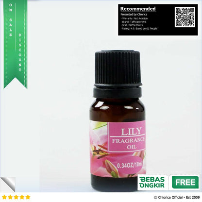 Taffware HUMI Pure Essential Oils Minyak Aromatherapy Diffusers 10ml RH 15