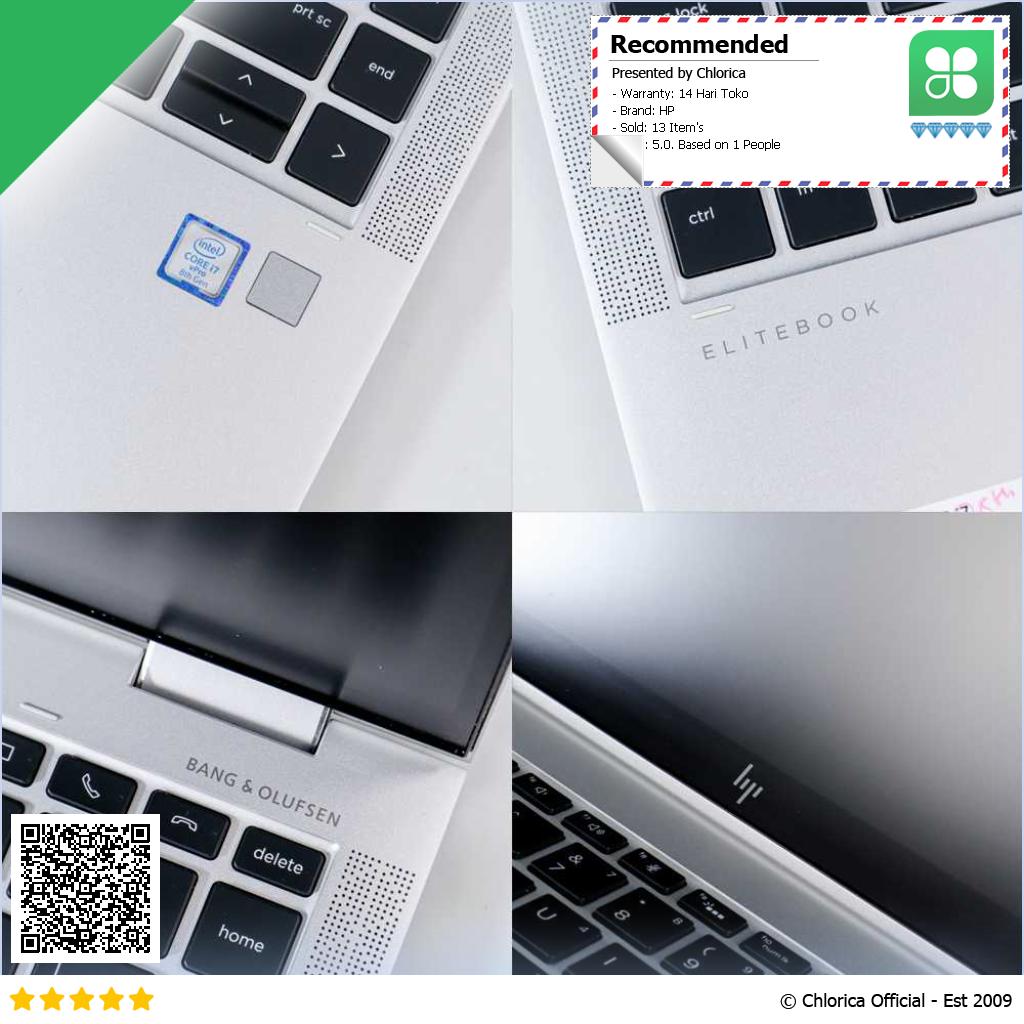 HP EliteBook X360 1040 G5 i7 8650U 16 512GB 14 FHD Touch BEKAS GRADE A