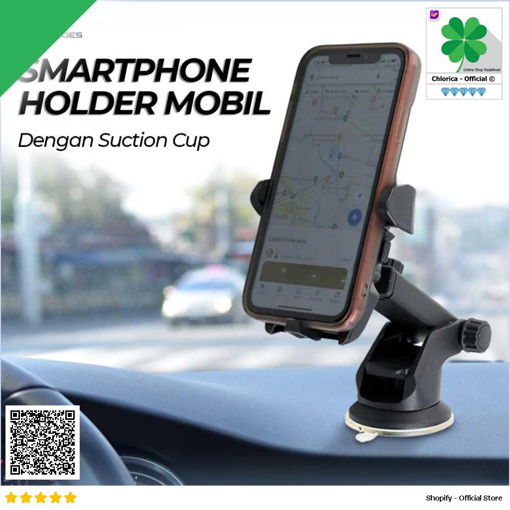 OTOHEROES Smartphone Car Holder Adjustable with Suction Cup T003