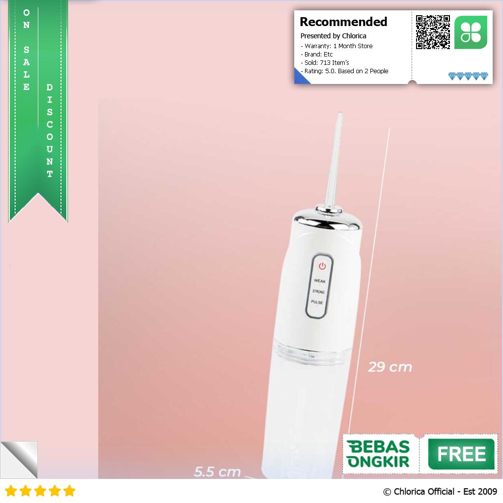 DentalSpa Semprotan Pembersih Gigi Oral Irrigator Smart Tooth Flusher 6668