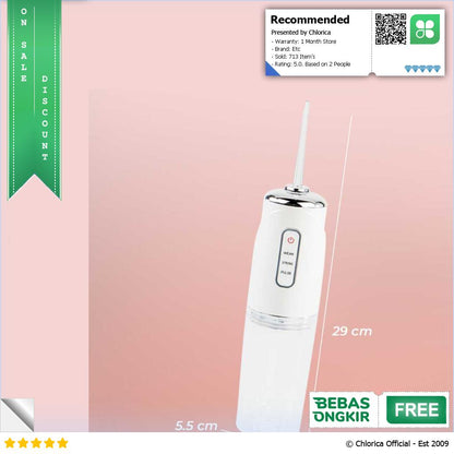 DentalSpa Semprotan Pembersih Gigi Oral Irrigator Smart Tooth Flusher 6668