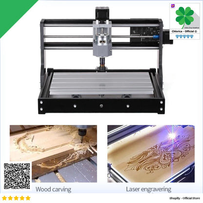 EIDEVO DIY Engraving Machine CNC 3018 with ER11