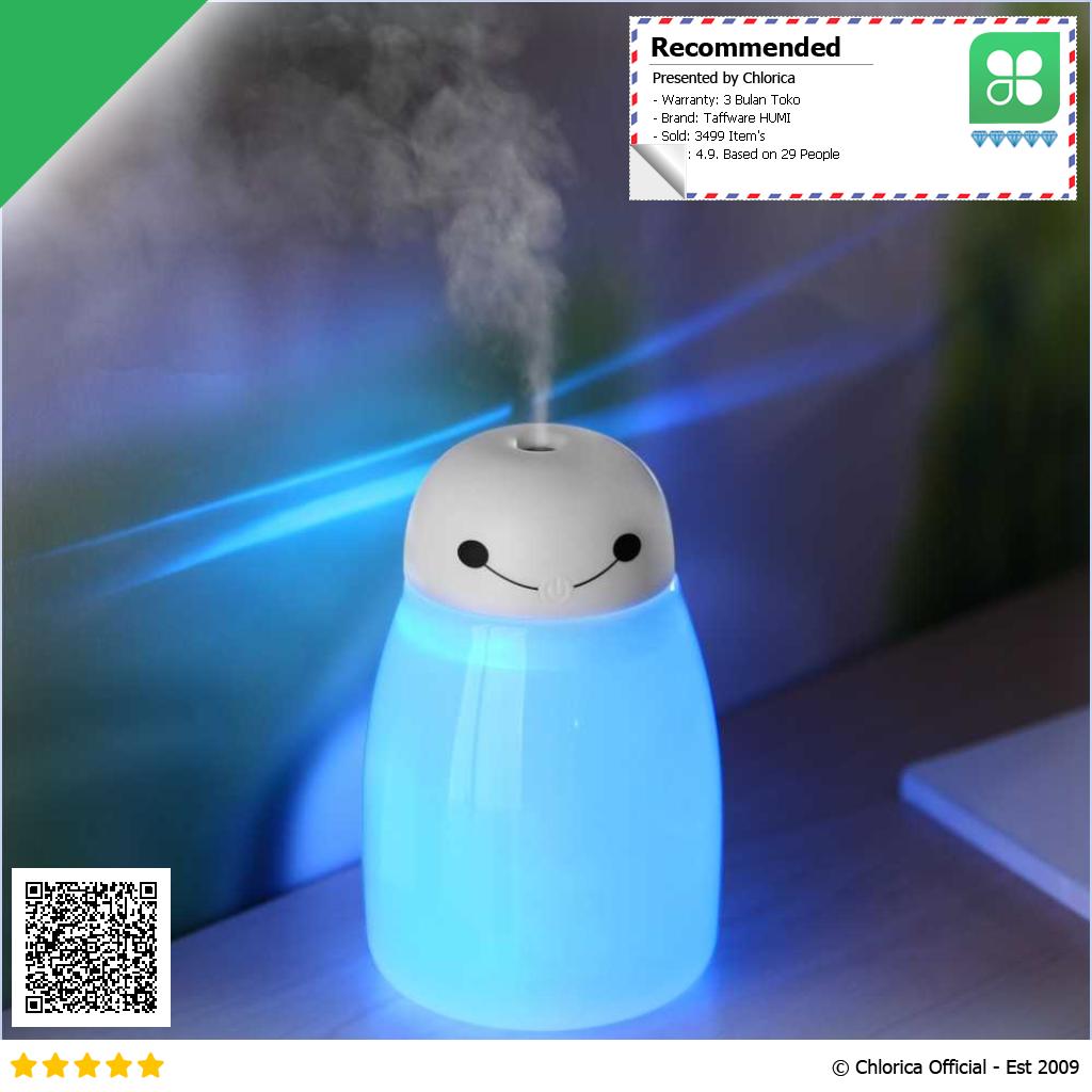 Taffware HUMI Baymax Mini Humidifier Aromatherapy RGB USB 400ml H803