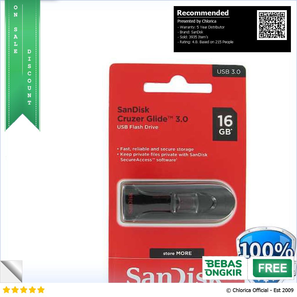 SanDisk Cruzer Glide Flashdisk USB 3.0 SDCZ600