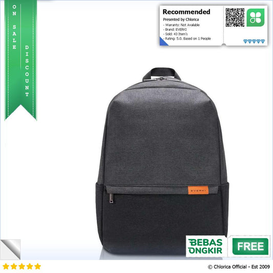 EVERKI Tas Ransel Laptop Backpack 15.6 Inch EKP106